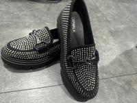 Catwalk Schuhe schwarz Glittersteine Nordrhein-Westfalen - Bergisch Gladbach Vorschau