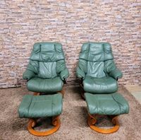 2X Stressless Sessel mit Hocker und Erhöhungsring Düsseldorf - Lichtenbroich Vorschau