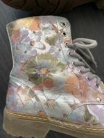 Boots für Mädchen in Größe 37, florales Design mit metallic Effek Bayern - Oberasbach Vorschau