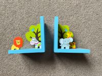 2 Buchstützen aus Holz für das Kinderzimmer Niedersachsen - Langwedel Vorschau