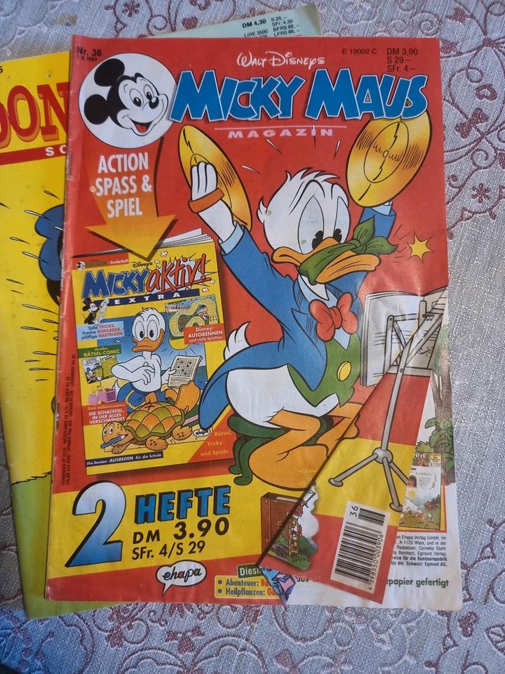 Micky Maus Hefte , 1994 , 1993 in Schliengen