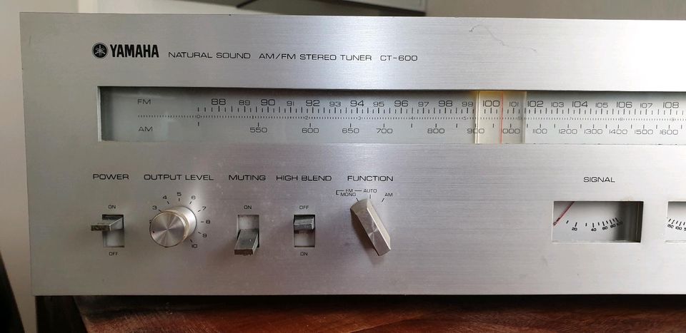 Yamaha CT 600 AM/FM HiFi Stereo Tuner in Holzgehäuse Hamamtsu Jap in Saarbrücken