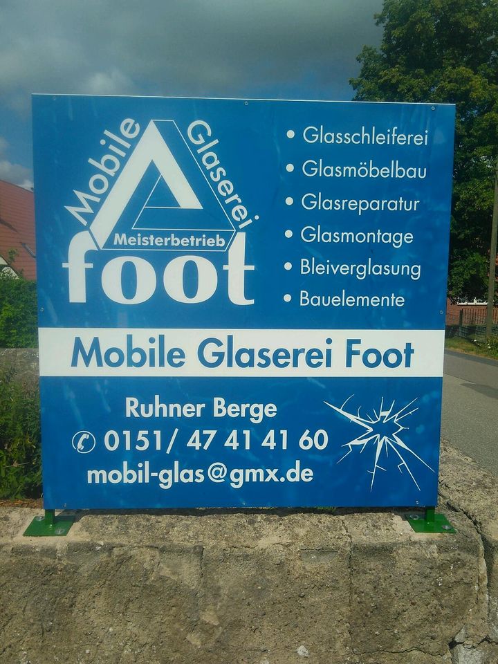 Mobile Glaserei Foot in Tessenow