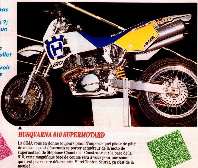 Husqvarna TE610 Bj 1992 Bericht, Prospekte in Pommelsbrunn