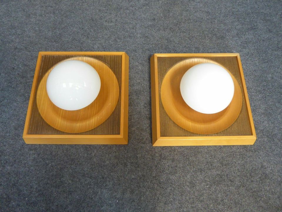 2 x Wandlampe - 60er 70er Jahre - Temde - Mid Century in Bremerhaven