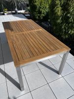STERN Tischplatte aus Teak-Holz 100x200 cm Baden-Württemberg - Untergruppenbach Vorschau