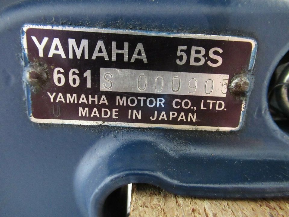 Yamaha 5PS, Aussenborder, Bootsmotor, 5PS in Herne