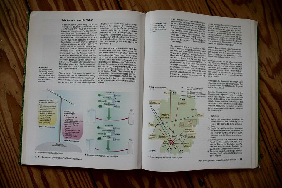 "Natura" Biologiebuch für Gymnasien Klasse 7-10 in Gau-Algesheim
