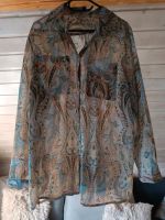 Transparente Damen Bluse  Paisley Muster Gr.44 Baden-Württemberg - Schrozberg Vorschau