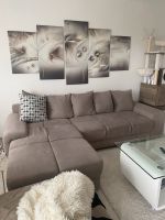 Sofa Couch Taupe West - Sindlingen Vorschau