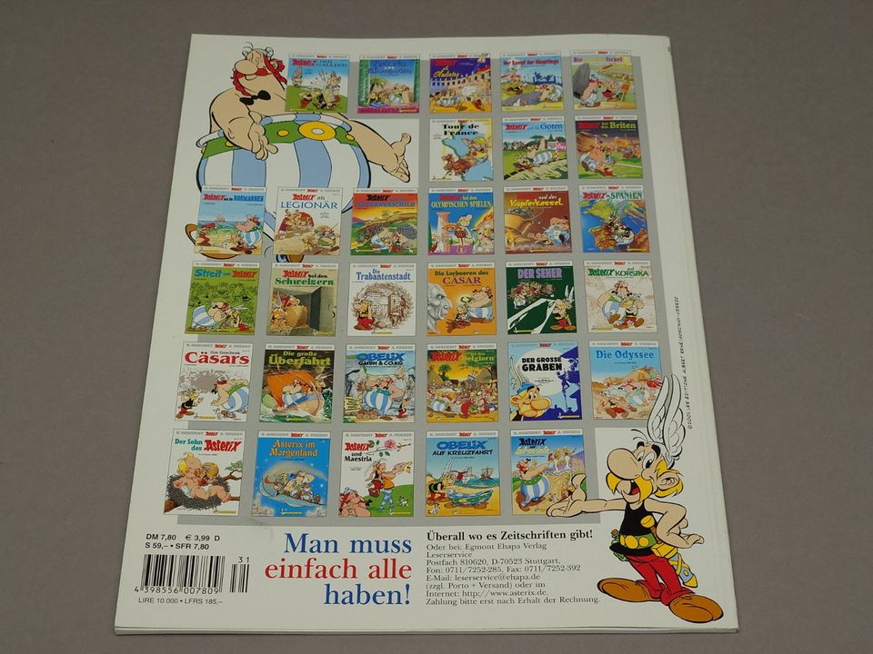 Asterix und Latraviata Band 31 Comic 1. Auflage 2001 in Zwingenberg