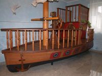 Spielschiff Schiff Kinderzimmer Piratenschiff Bayern - Wertingen Vorschau