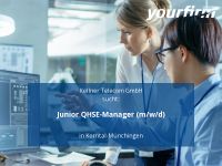 Junior QHSE-Manager (m/w/d) | Korntal-Münchingen Baden-Württemberg - Korntal-Münchingen Vorschau