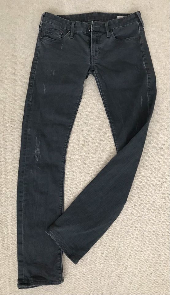 True Religion Jeans „Jude“ tolles Grau destroyed Gr. 27 NP 220€ in Herdecke