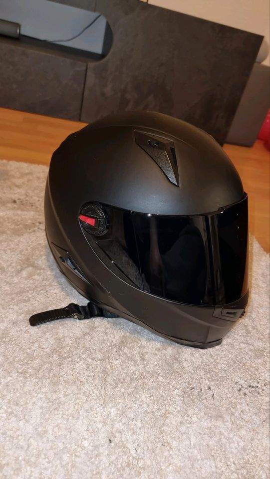 Broken Head BeProud Grün Motorradhelm (Größe M) + Schwarzes Visie in Geislingen an der Steige