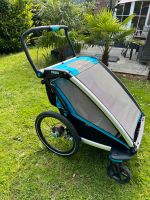 Thule Chariot Sport 2 in blau Wandsbek - Hamburg Marienthal Vorschau