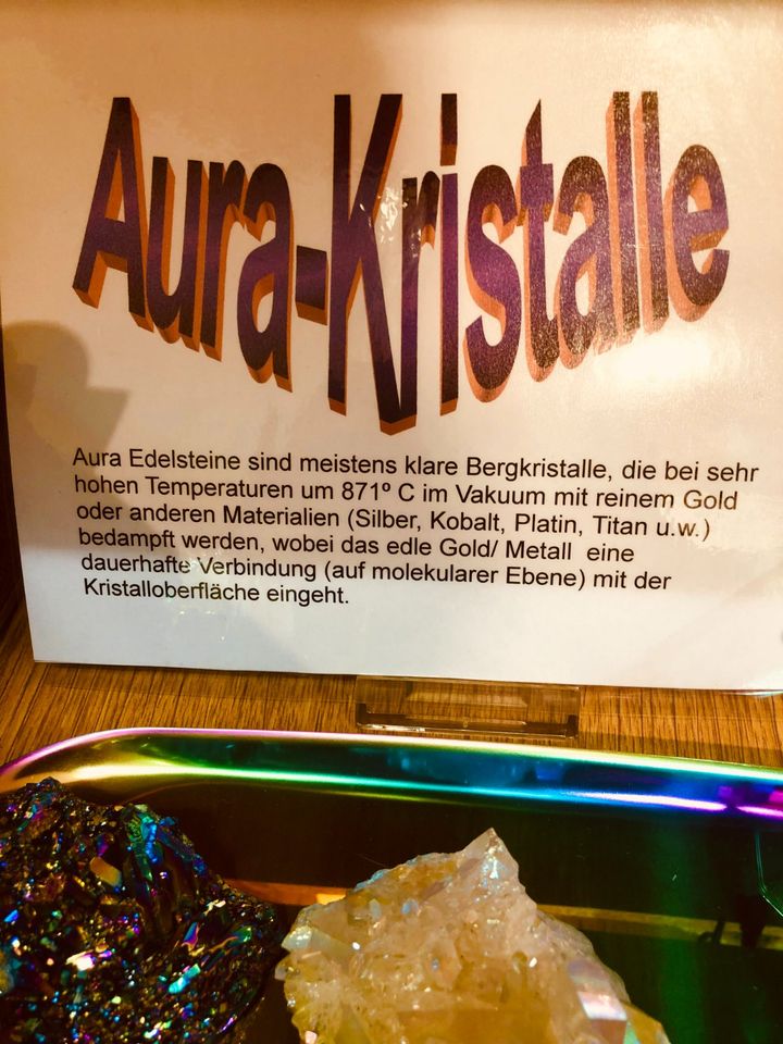 Regenbogen-Aura-Kristall in Vohenstrauß