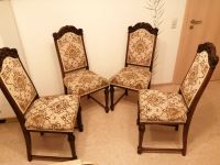 4 Stühle im Jugendstil, 1 Stuhl mit Armlehnen und runder Tisch Thüringen - Schmoelln Vorschau