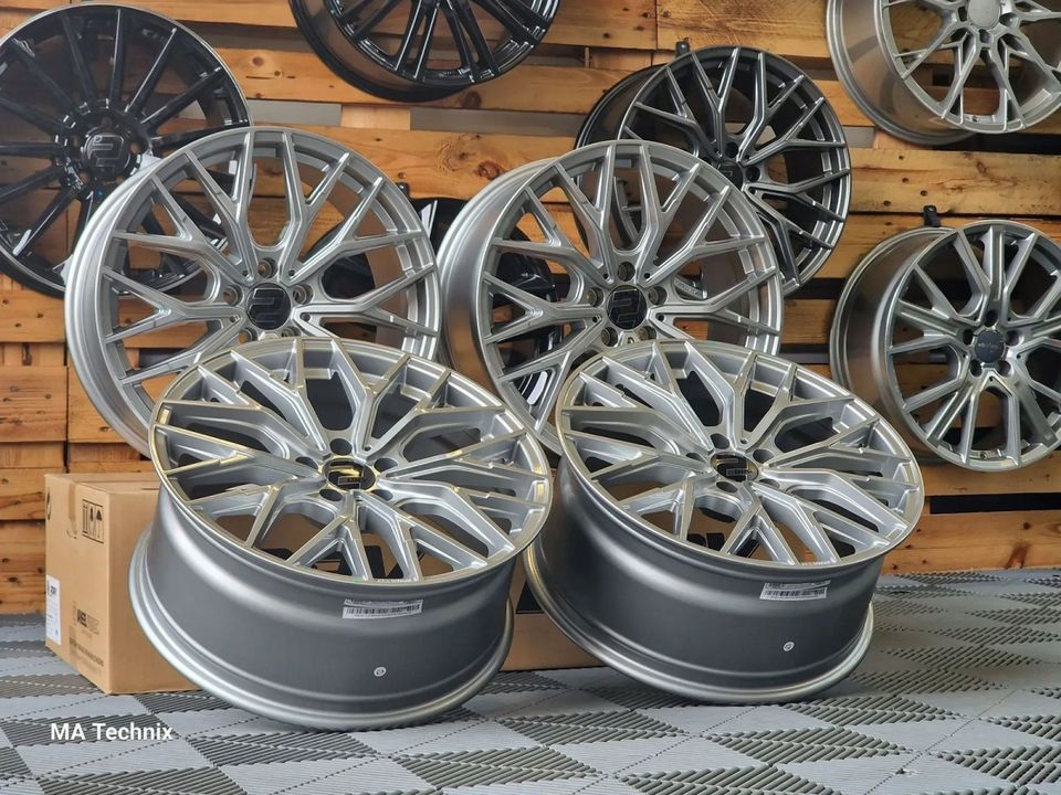 ⭐Alufelgen Felgen Wheelworld WH37 19 Zoll 8,5Jx19 ET40 5x112 grau Audi A4 S4 Limousine Avant B7 B8 B9 A6 Allroad 4F 4G C8 Q2 GA Quattro Q3 F3 8U Q4 Q5 8R FY TT Roadster 8J 8S in Schmalkalden