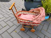DDR Puppenwagen Korb Holz Sachsen-Anhalt - Rogätz Vorschau