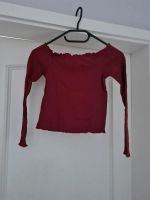 Langarmshirt  bordeaux  Gr. XS Dithmarschen - Hollingstedt b Delve Holst Vorschau