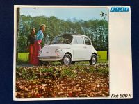 1973 Fiat 500 R Prospekt deutsch 8 Seiten Grossformat Hessen - Kassel Vorschau