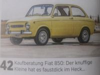Fiat 850  -Kaufberatung-   in Oldtimer MARKT Nordrhein-Westfalen - Herne Vorschau