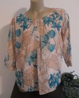 Bluse Blusenshirt Gr L / XL / 40 / 42 Beige Geblümt Niedersachsen - Göttingen Vorschau