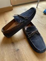 Lloyd Slipper Blau Velours Leder made in Italy 45 Edel Schuhe Bayern - Georgensgmünd Vorschau