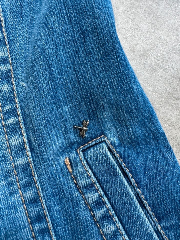 Jeans-Mantel blau Marccain, Gr 38 in Bad Iburg