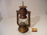 BAT No 158 Petroleumlampe Sturmlaterne Fledermaus verkupfert; DDR Sachsen-Anhalt - Halle Vorschau