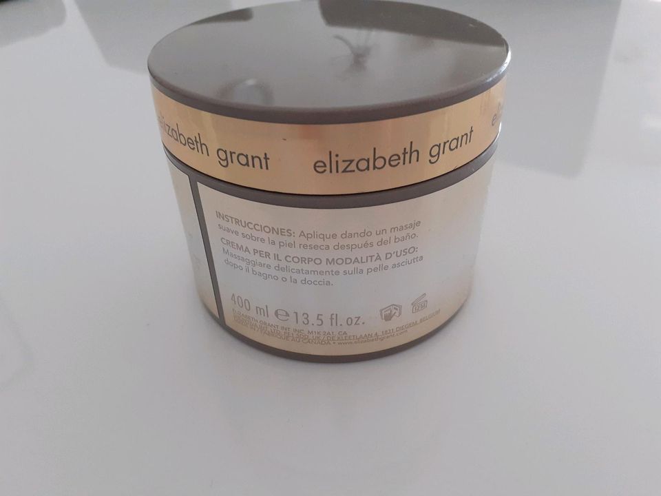 elizabeth grant Bodycream with Probiotic Yoghurt in Essen