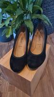 Damen Schuhe Pumps schwarz Wildleder 37 Gabor Bayern - Walderbach Vorschau