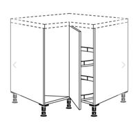 NOBILIA XL-KARUSSELL-ECKSCHRANK UEDK80-X 80 CM Nordrhein-Westfalen - Düren Vorschau