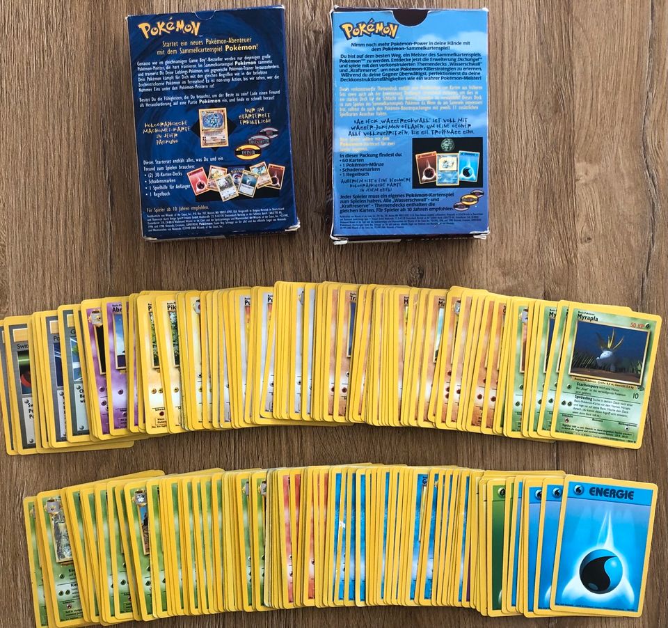 Pokémon Spiele-Sammelkarten (über 350 Stück) in Krumbach Schwaben