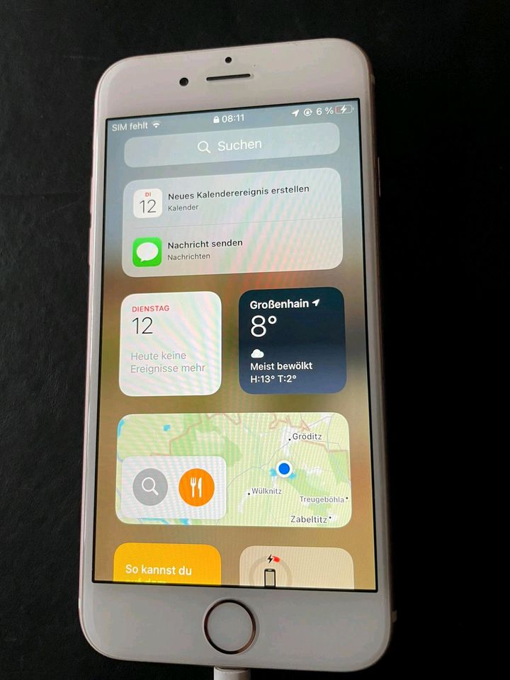 iPhone 6s sehr guter Zustand in Röderaue
