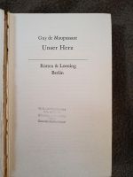 Unser Herz Guy de Maupassant Dresden - Laubegast Vorschau