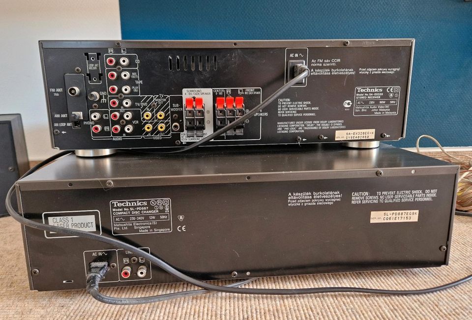 Technics Stereo Soundanlage inklusive kenwood / JBL Boxen in Scheer