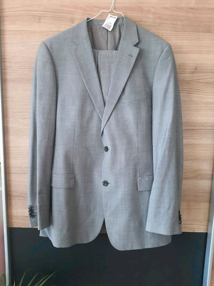 Neu Hugo Boss Herren Anzug grau 106, Sakko Hose 52/ 54 long xl l in Reutlingen