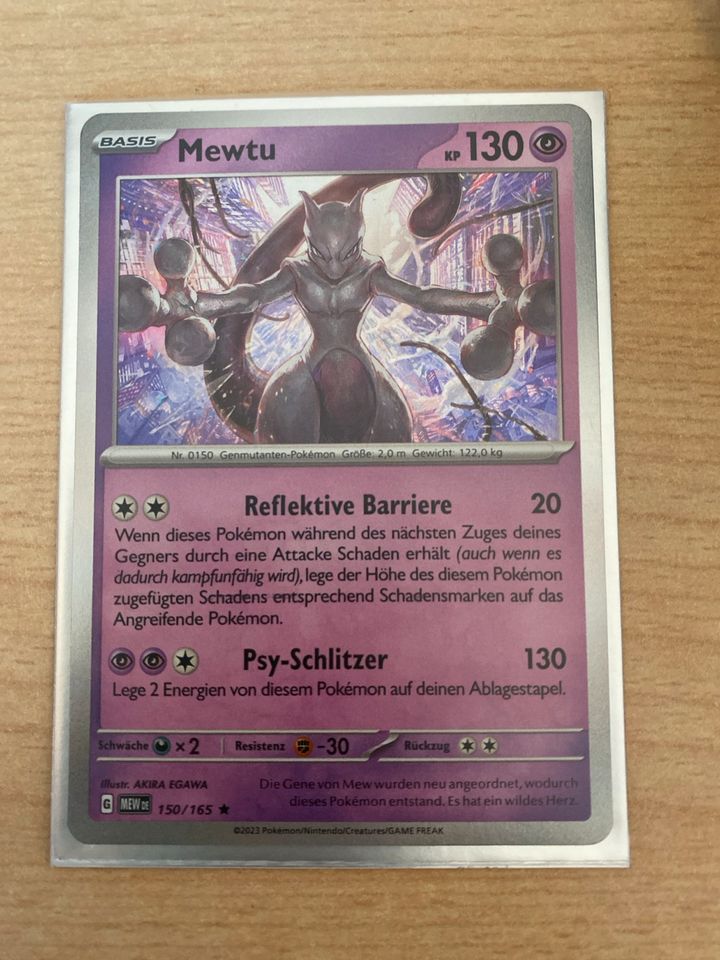 Mewtu 150/165 Holo in Celle