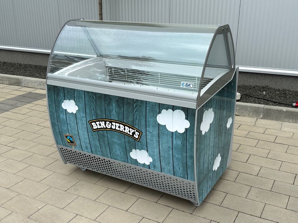 ISA CLEVER 10x 5l Behälter Eissorten Eiswannen Eisvitrine Kühlvitrine Eistheke für Eiscafe in Berlin