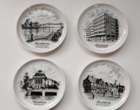 4 Alte Rendsburg TELLER, Sammelteller, Vintage Kaiser Porzellan Bayern - Küps Vorschau