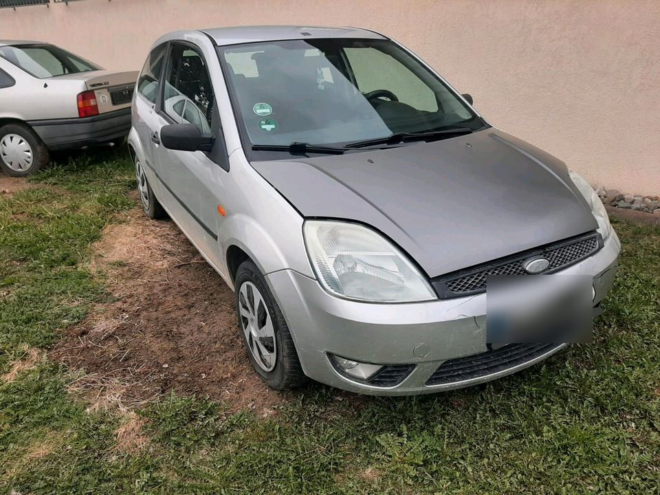 beschädigter Ford Fiesta in Albstadt
