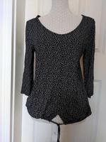 Opus Shirt Bluse blau beige Gr. 38 Niedersachsen - Martfeld Vorschau