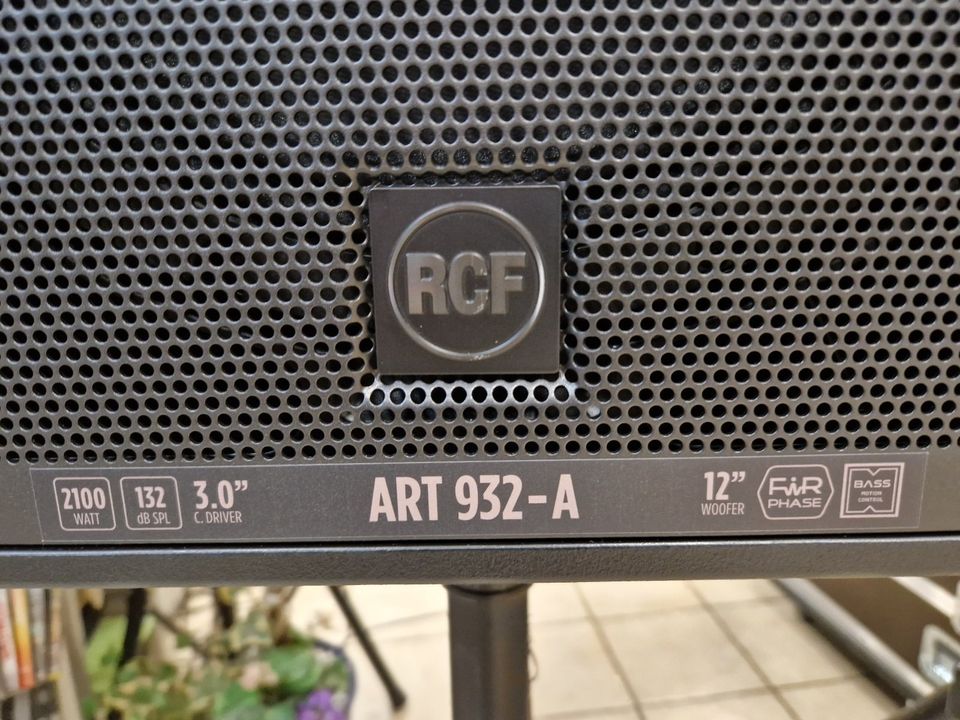 RCF ART 932-A, PA-Anlagen Vermietung, Veranstaltungstechnik in Gronau (Westfalen)