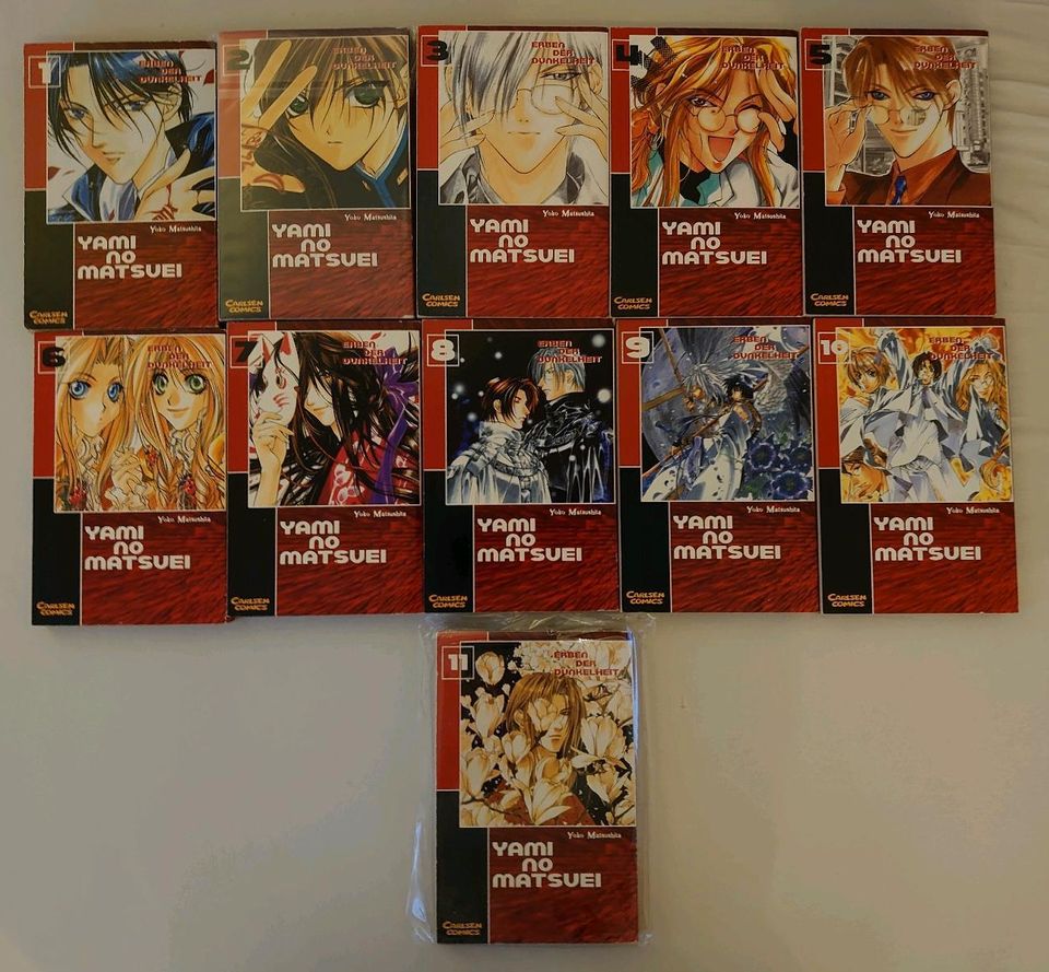 Yami no Matsuei Manga Reihe komplett 1-11 in Ichenhausen