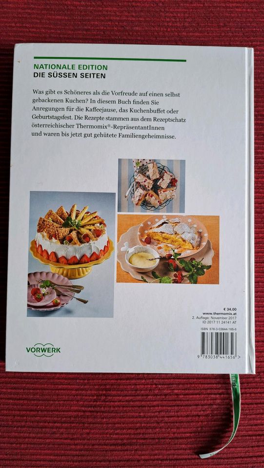 Thermomix-Kochbuch "Die süßen Seiten" in Wiesbaden