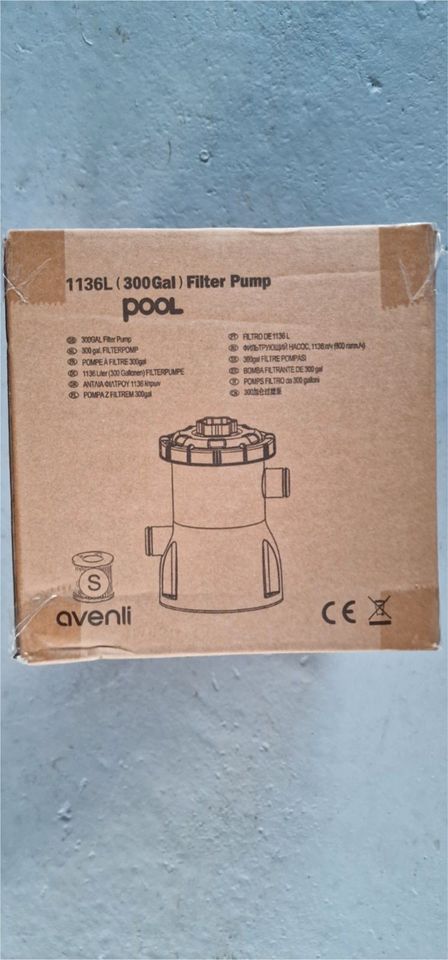 Avenli CleanPlus Filterpumpe 1.136 l/h - NEU- OVP in Schloß Holte-Stukenbrock