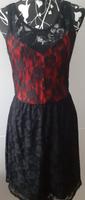 Kleid Gr. L Schwarz  Rosen Spitze EMP Leipzig - Stötteritz Vorschau