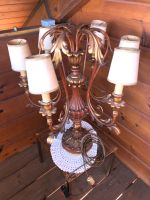 Antike Stehlampe/Lampe/Leuchte/Vintage/Gold Bayern - Simbach Vorschau
